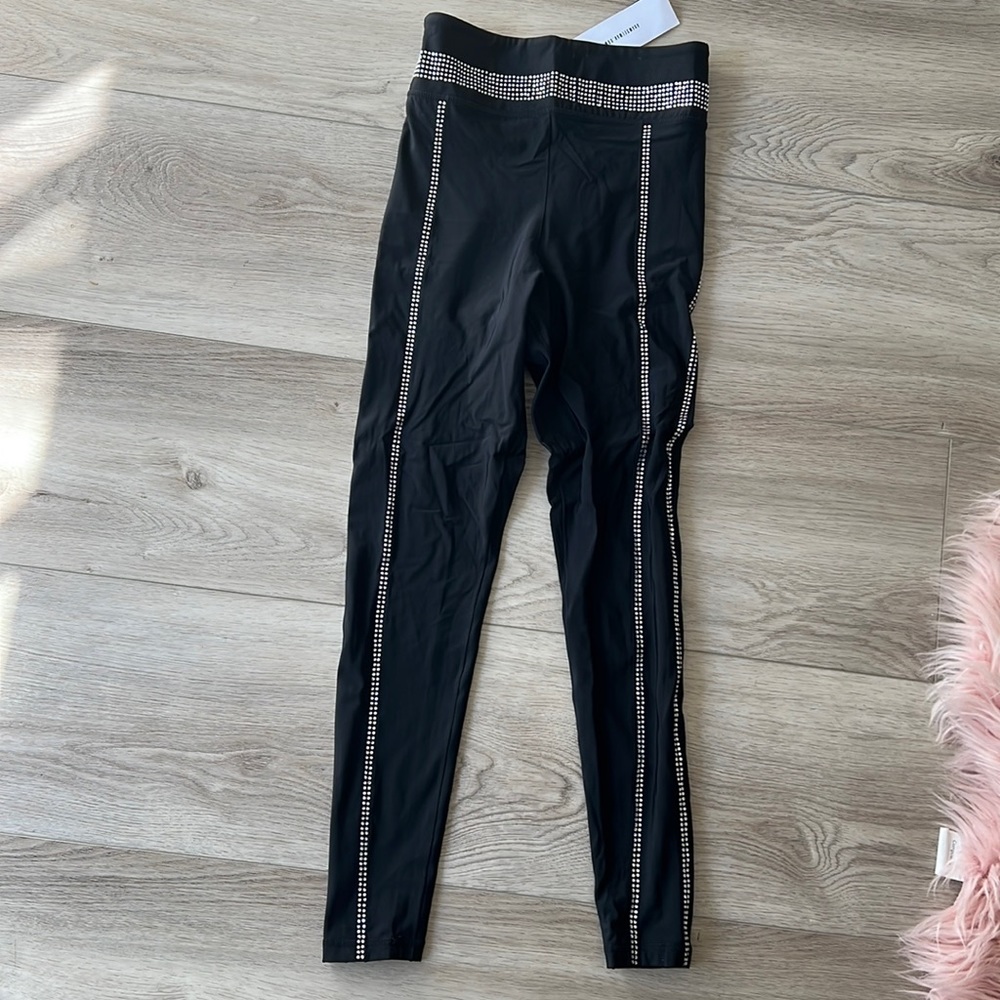 ASS Adam Selman Sport Crystal Leggings Small